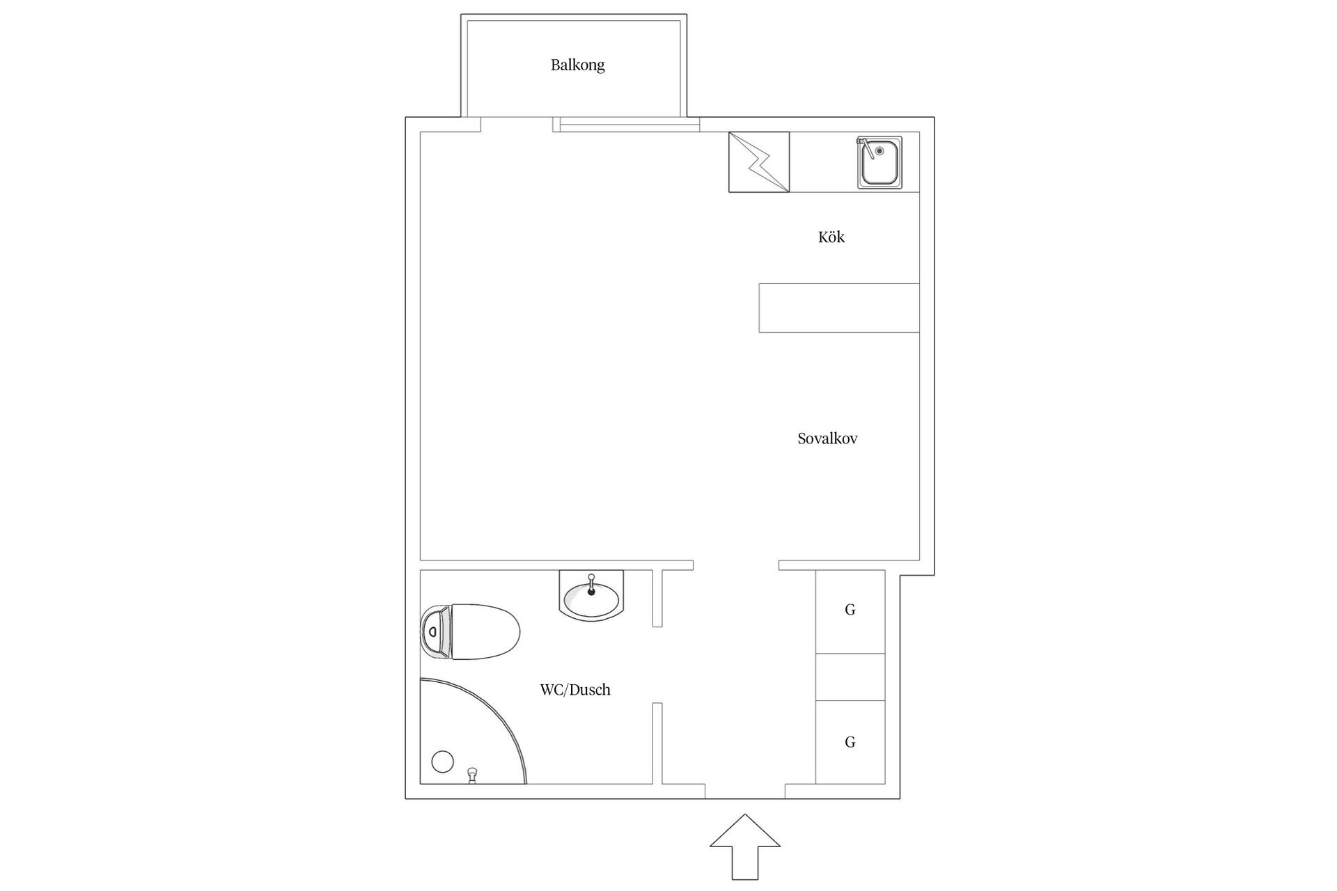 Bostadsrätt, Disponentgatan 2, Lilla Essingen, Stockholm