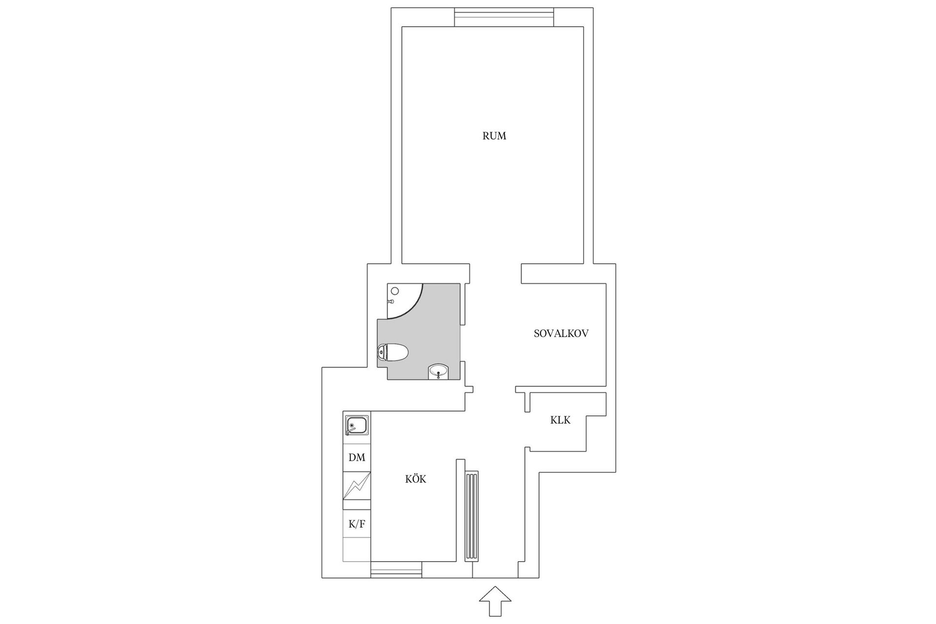 Bostadsrätt, Hörngatan 6B, Centrum, Trollhättan