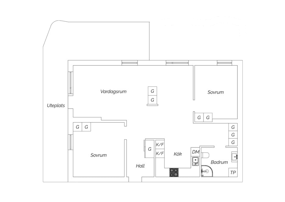 Bostadsrätt, Vagnmakarebyn 3D, Bunkeflostrand, Malmö