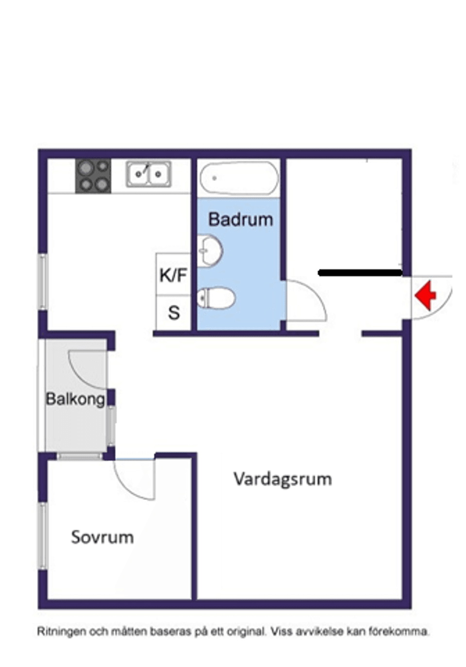 Bostadsrätt, Kvarnplan 1, Jakobsberg, Järfälla
