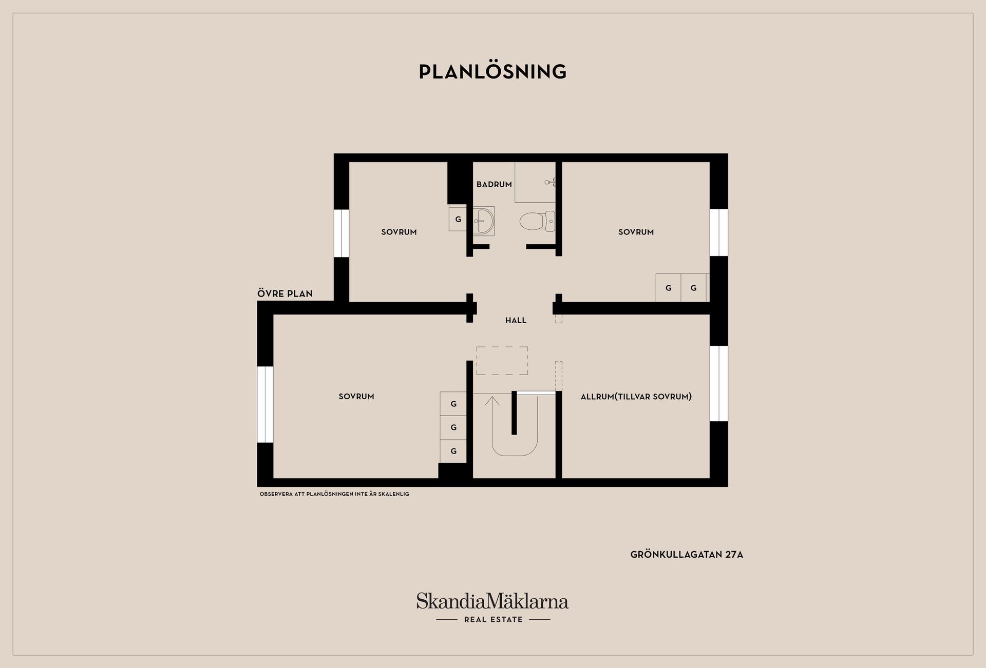 Radhus, Grönkullagatan 27A, Drottninghög, Helsingborg