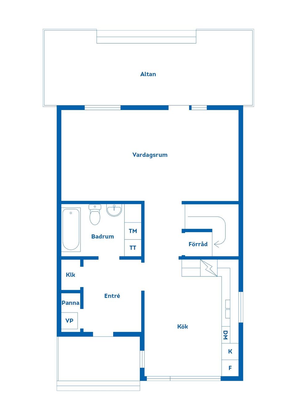 Bostadsrätt, Radhus, Patrongatan 2A, Hässleholm