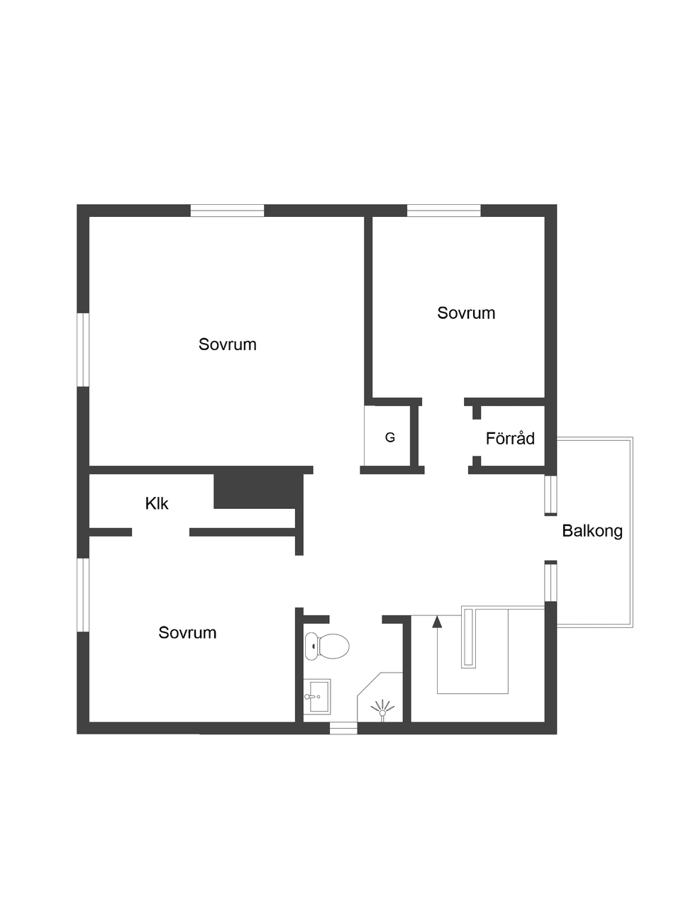 Villa, Erik Dahlbergsvägen 26, Centralt, Vingåker