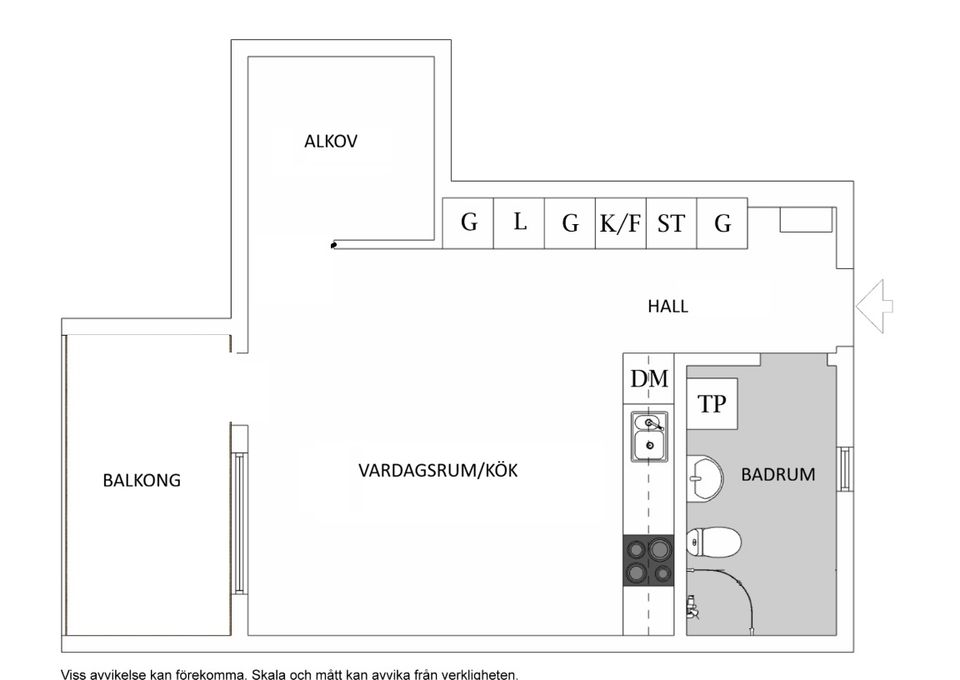 Bostadsrätt, Gripengatan 26, Barkarbystaden, Järfälla