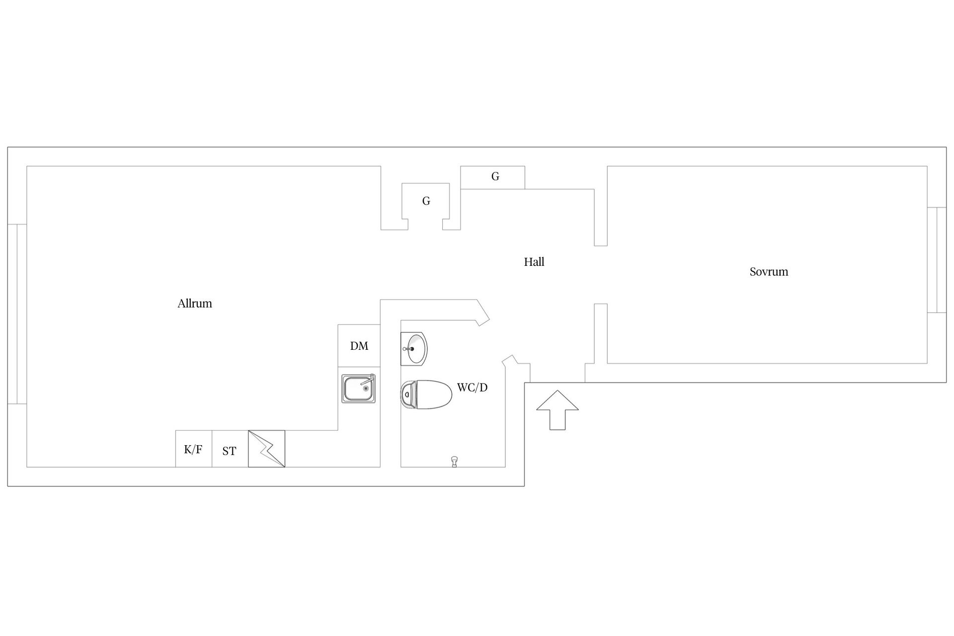 Bostadsrätt, Wrangelsgatan 4C, Lunden, Göteborg