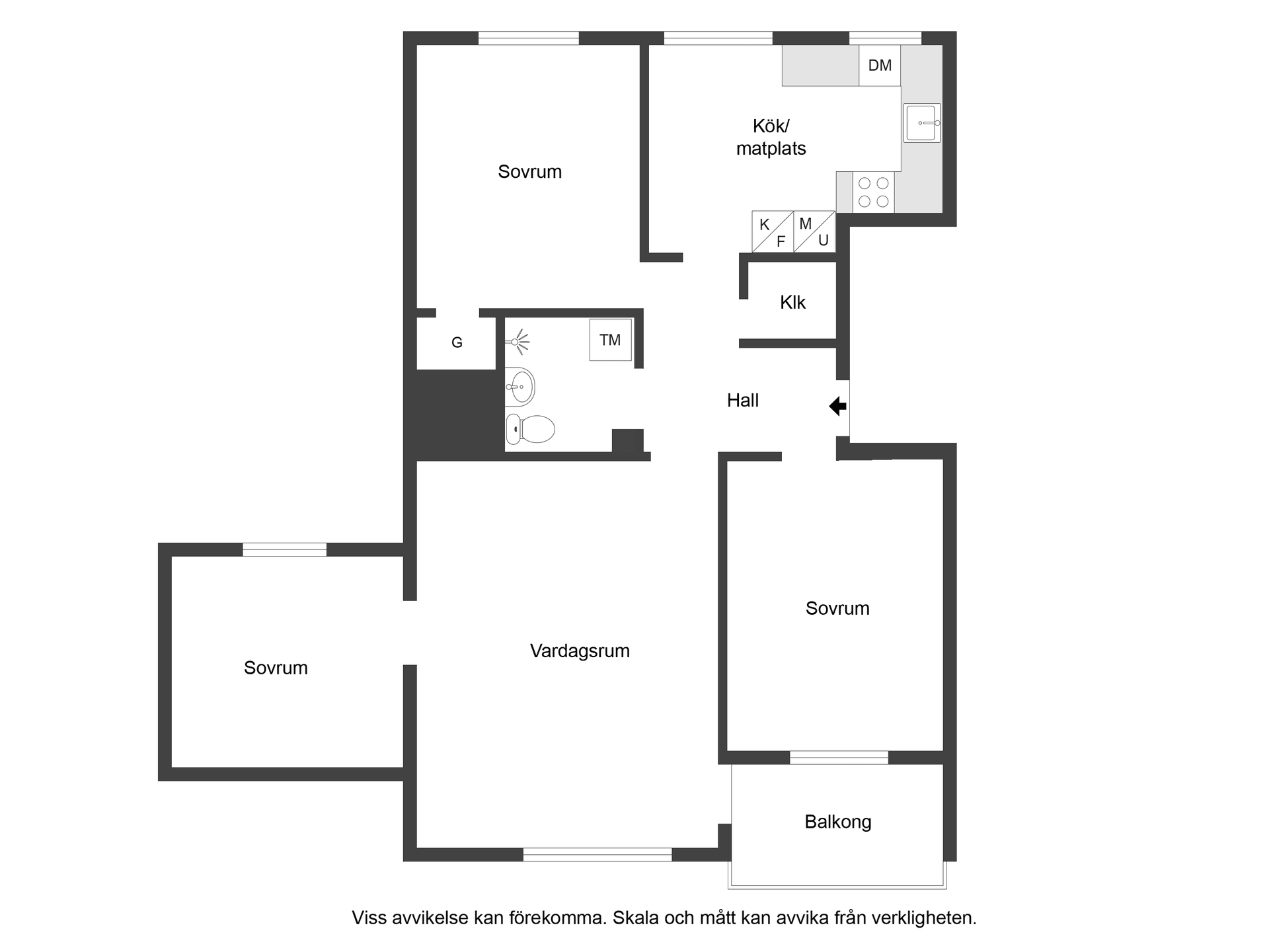 Bostadsrätt, Tulpanvägen 2A, Nävertorp, Katrineholm