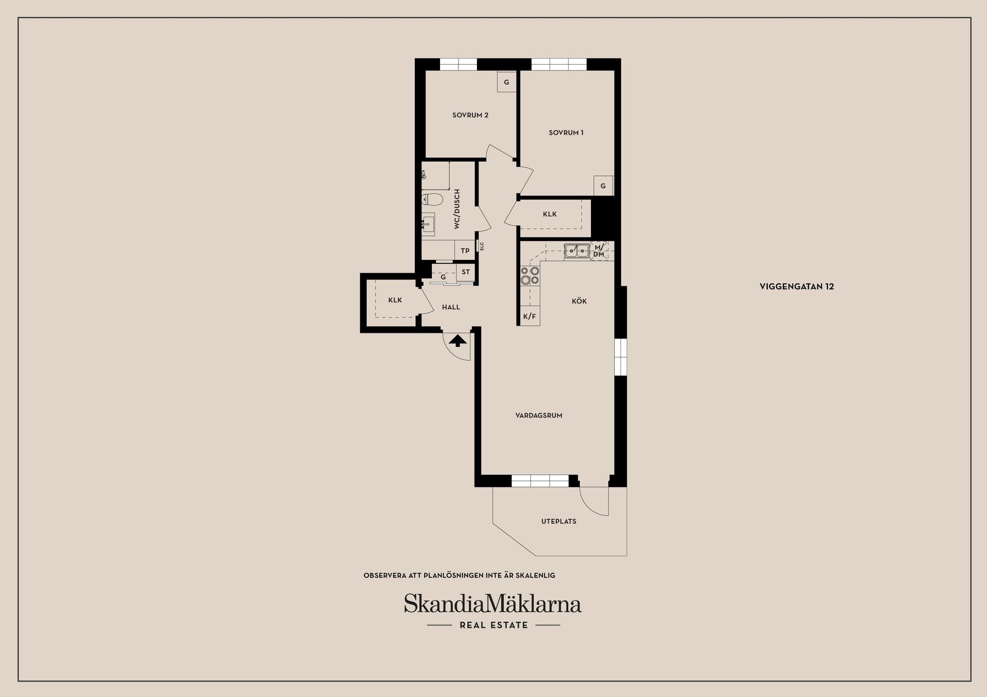Bostadsrätt, Viggengatan 12, Barkarbystaden, Järfälla