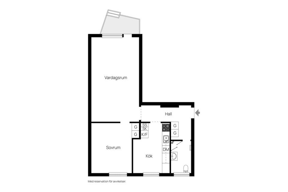 Bostadsrätt, Byggmästargatan 9B, Sala backe, Uppsala
