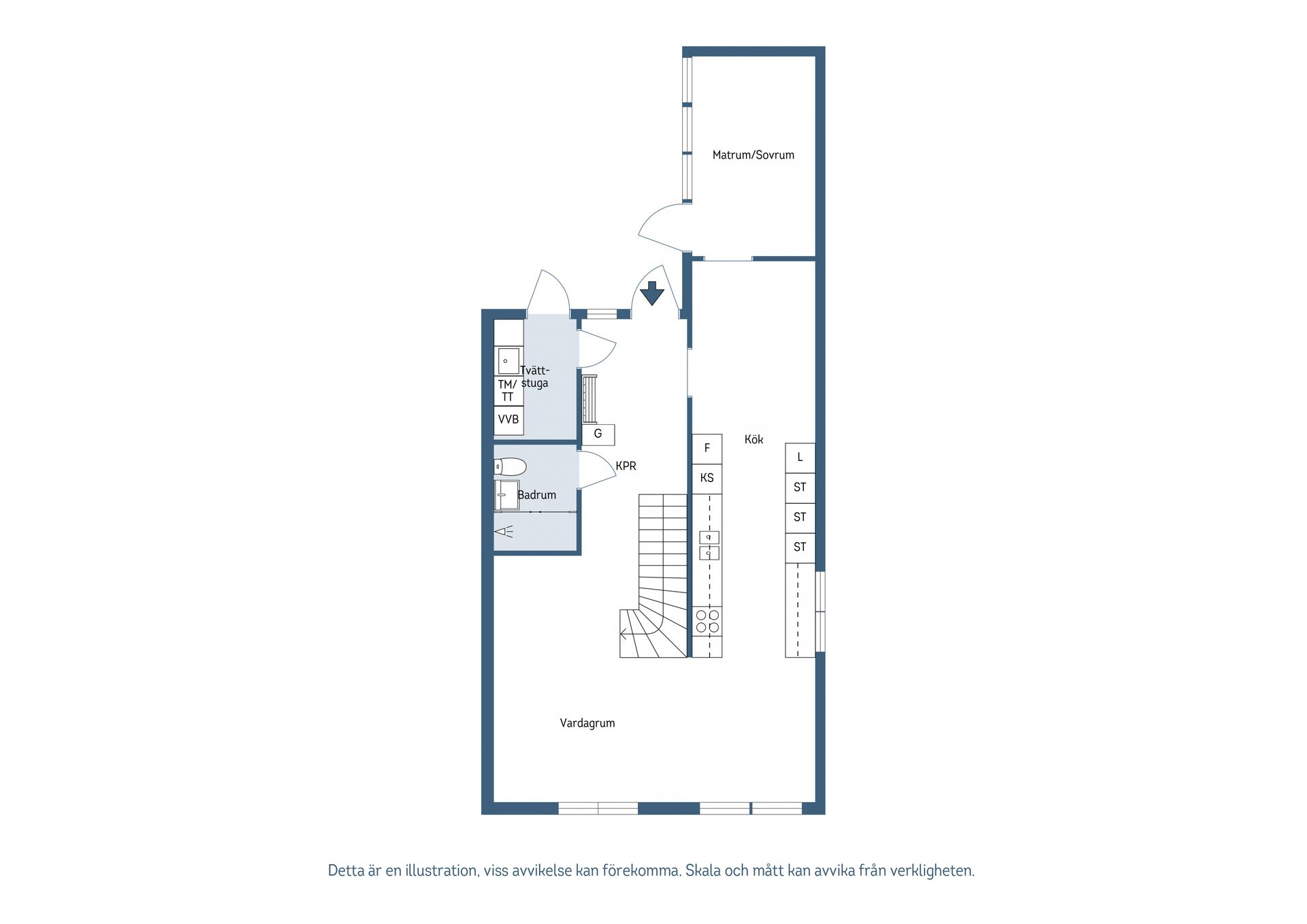 Villa, Radhus, Sveavägen 1D, Tierp