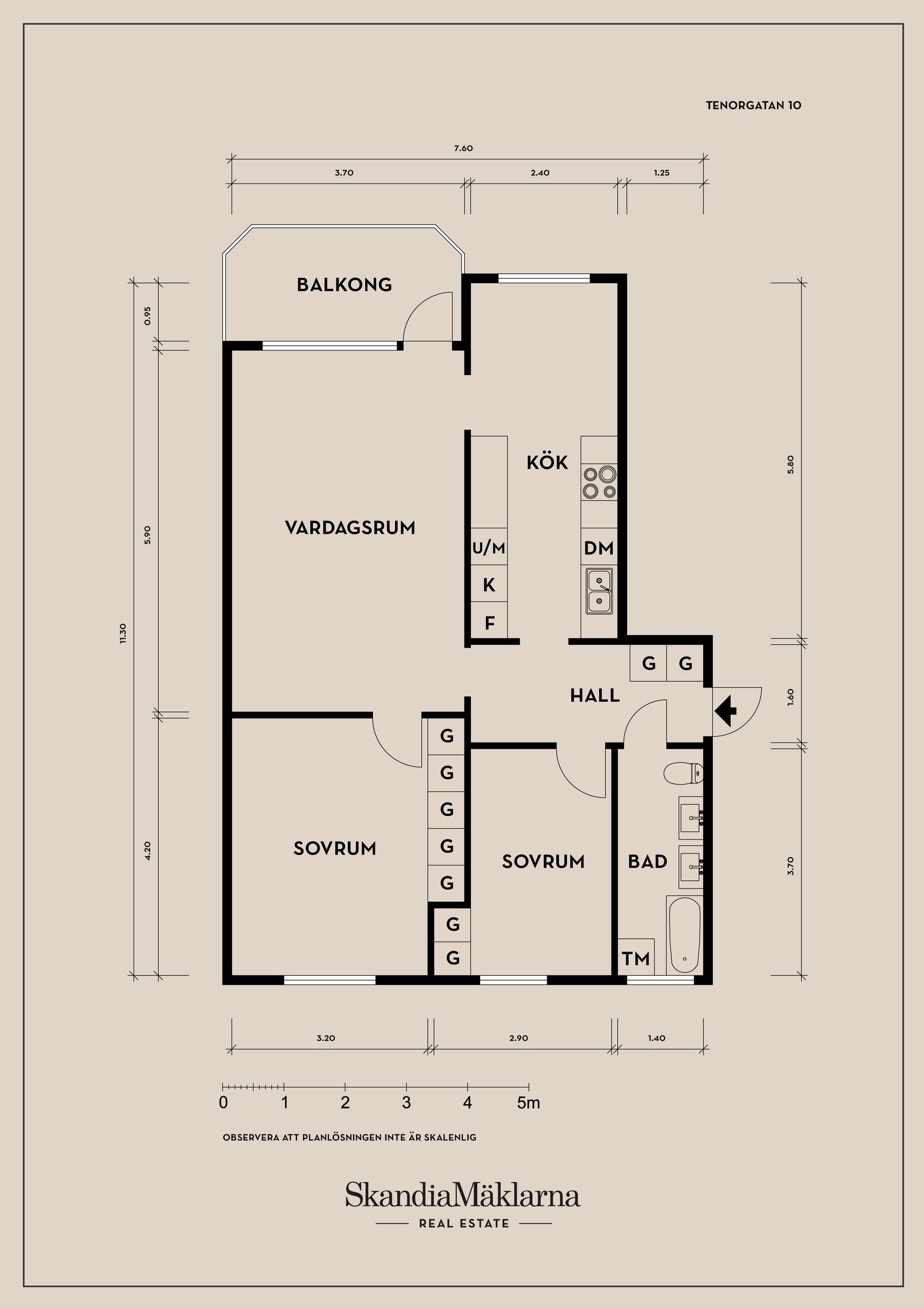 Bostadsrätt, Tenorgatan 10, Kaverös, Göteborg