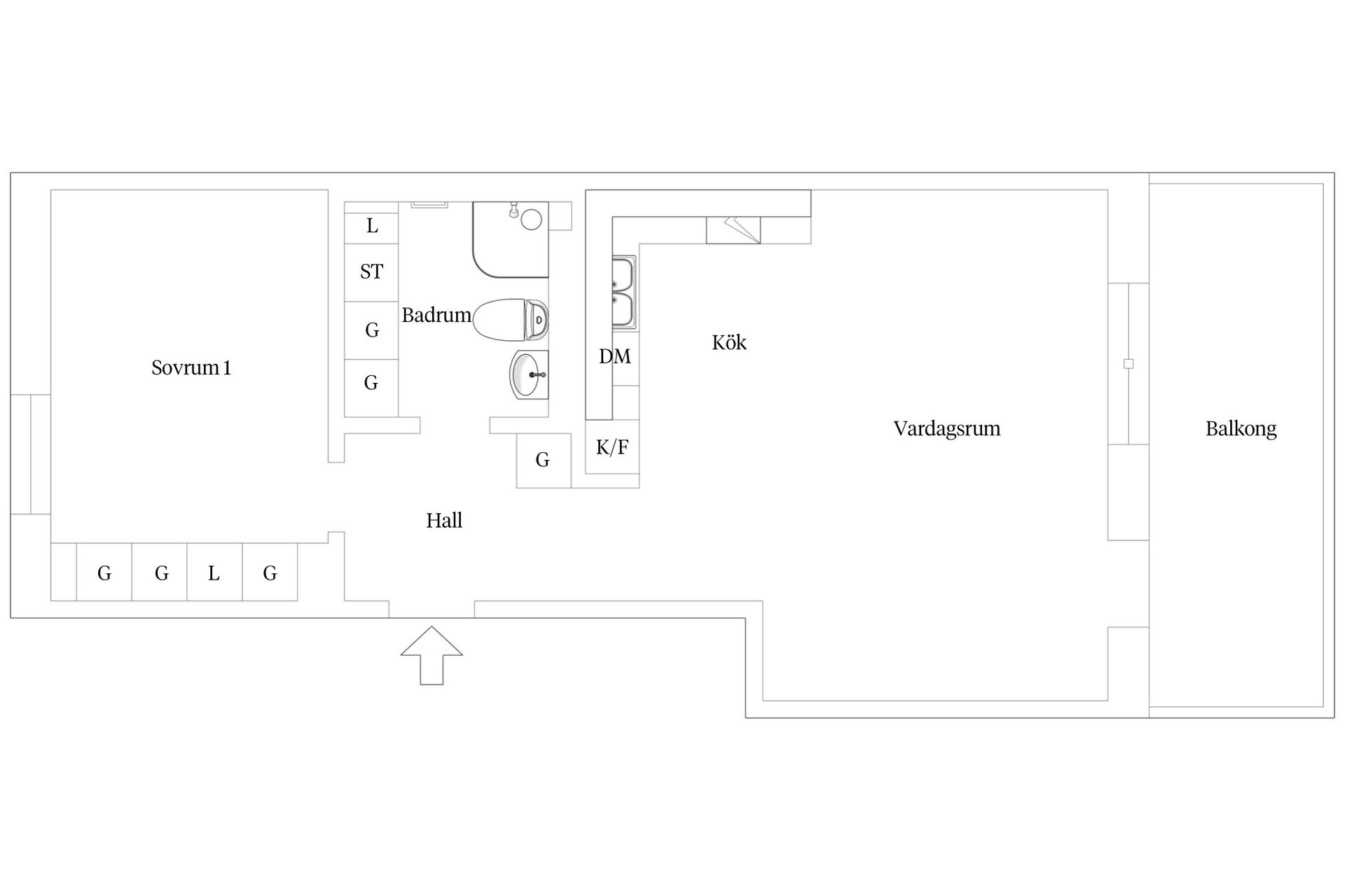 Bostadsrätt, Monsungatan 24, Eriksberg, Göteborg