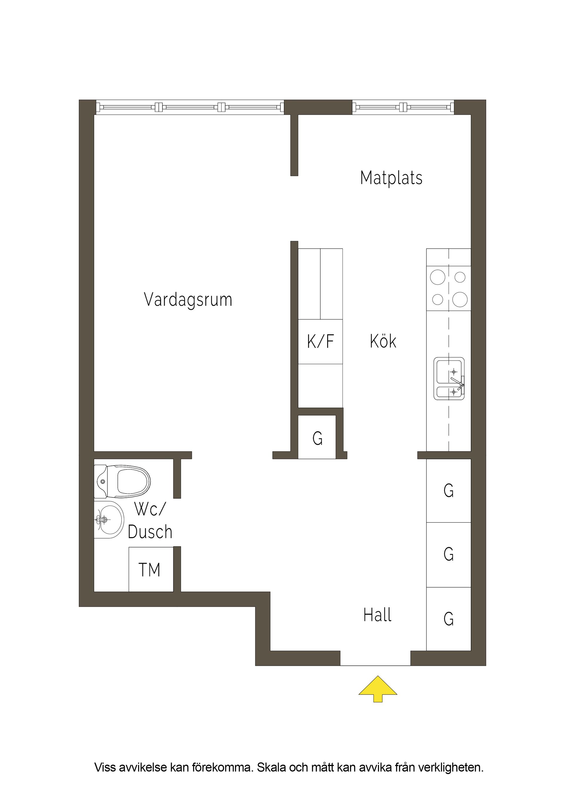 Bostadsrätt, Åkervägen 24, 1 trp, Haninge