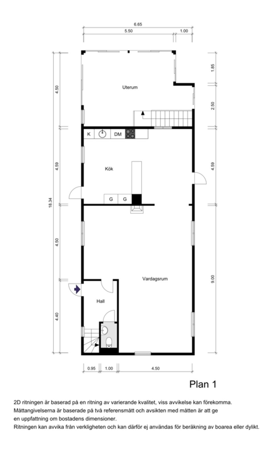 Villa, Gamla vägen 15, Rebbelberga, Ängelholm