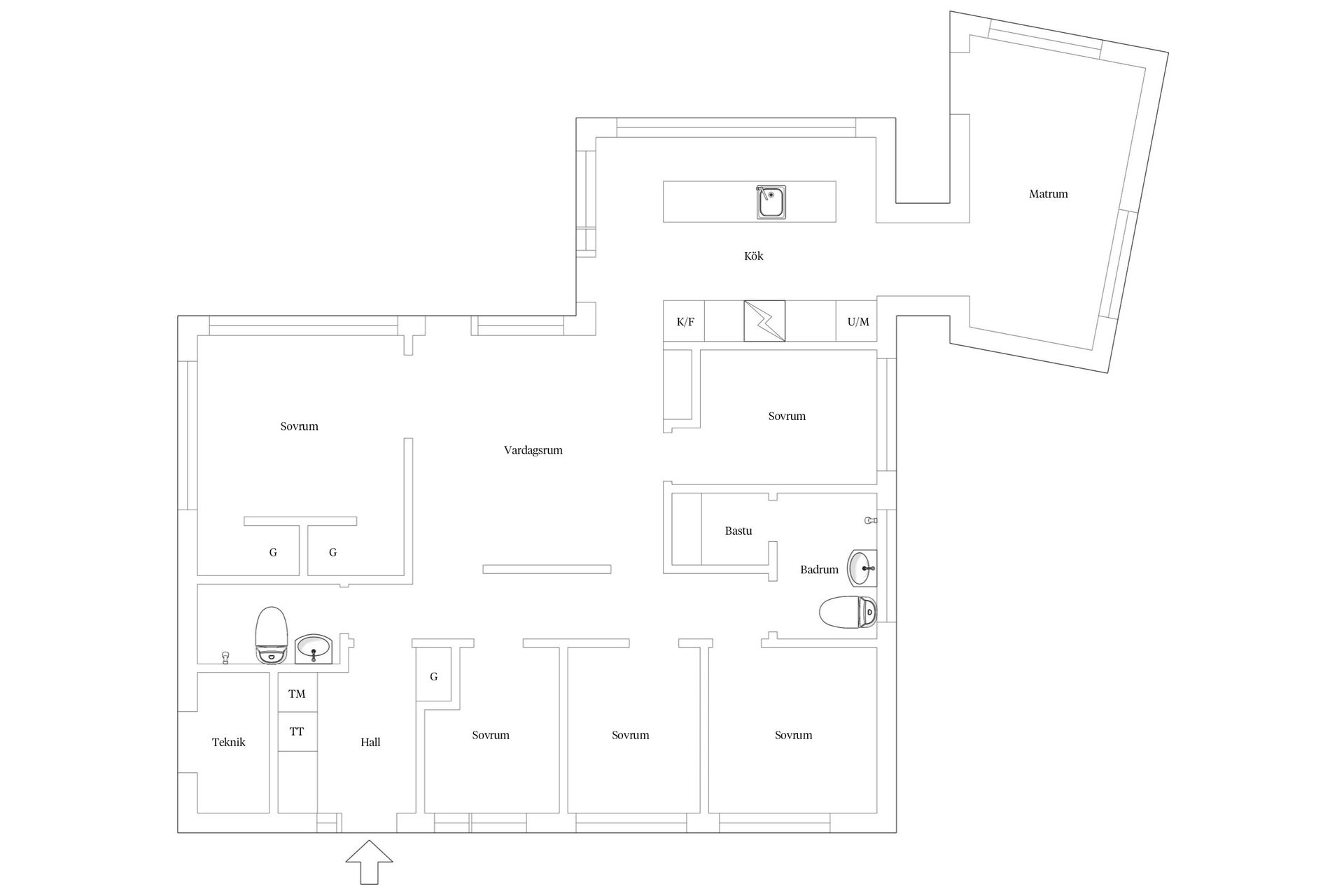 Villa, Sällbacken 19, Duved, Åre