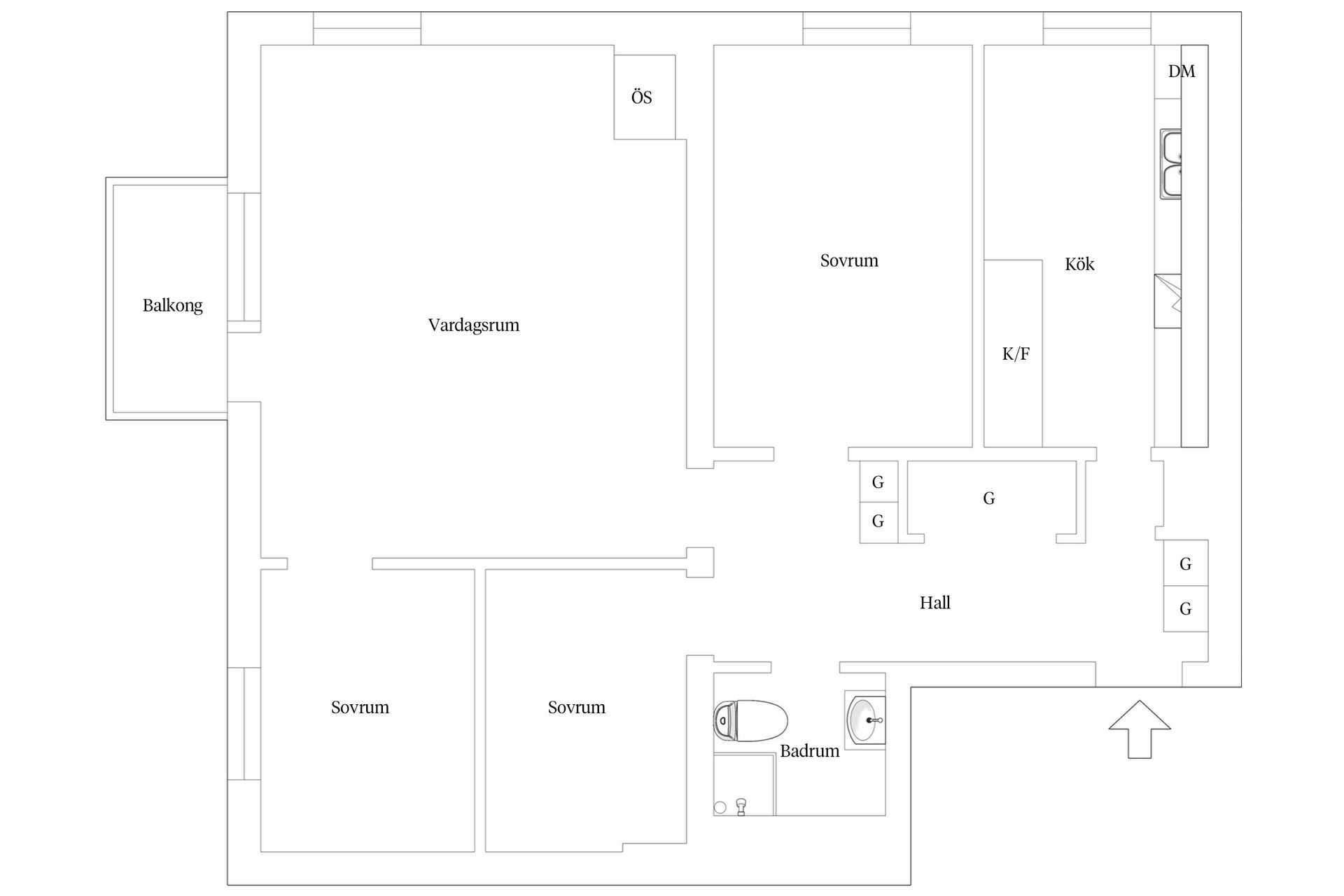 Bostadsrätt, Siggebovägen 7, Torsvik, Lidingö