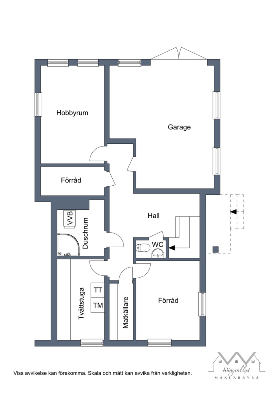 Villa, Bergvägen 15, Kungsängen-Västra Ryd, Upplands-Bro