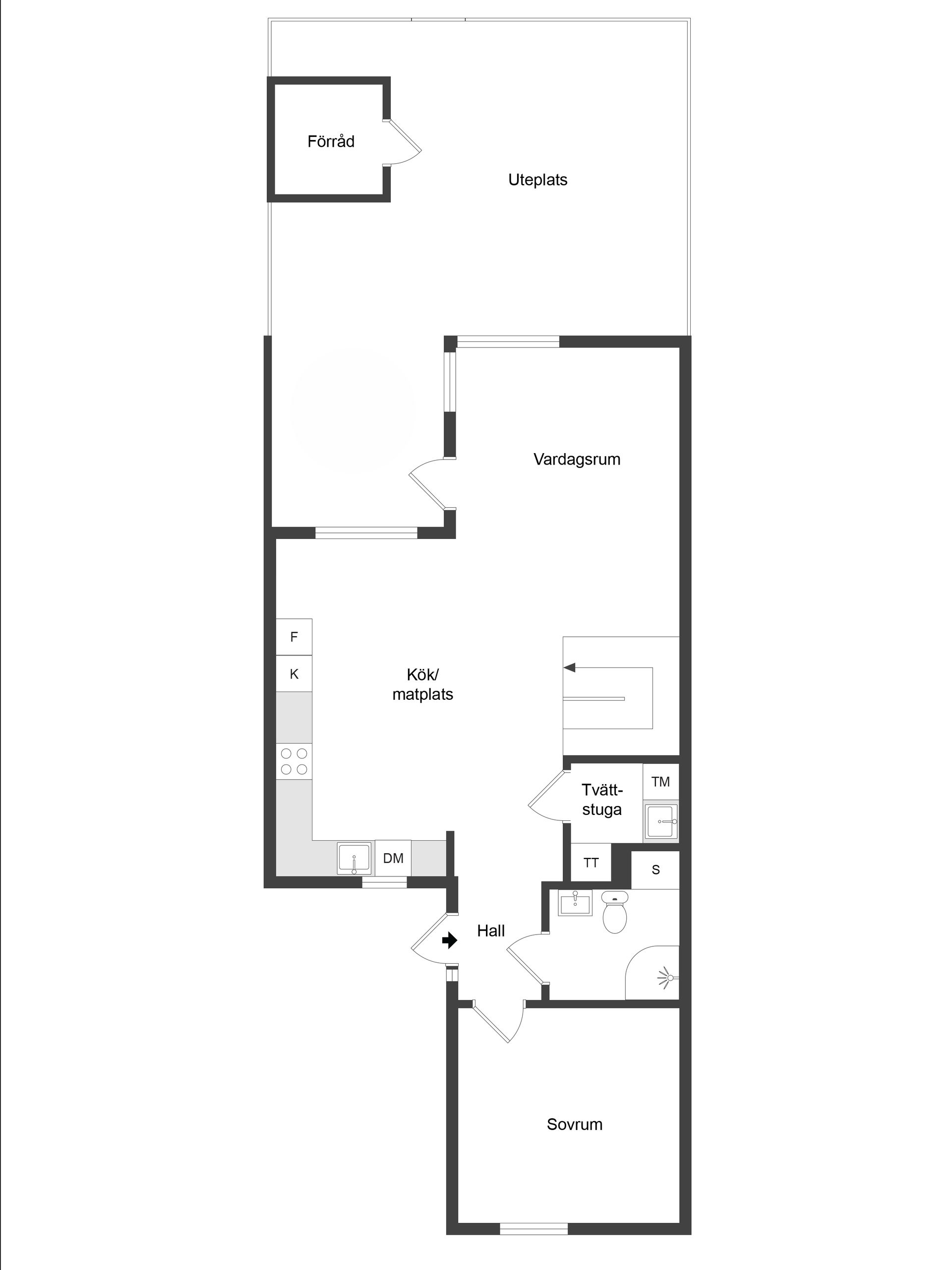 Villa, Radhus, Torsten Fogelqvists gata 30, Klockaretorpet, Norrköping