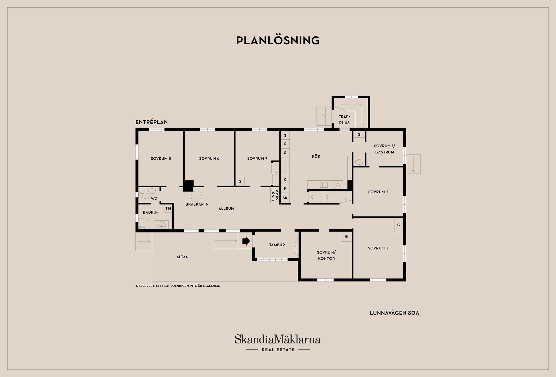Villa, Lunnavägen 80, Lerkil, Kungsbacka