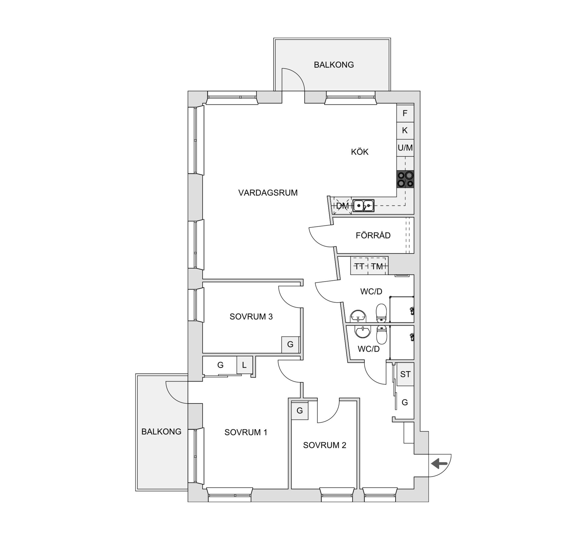Bostadsrätt, Tubölegatan 1, Tuböle, Skellefteå
