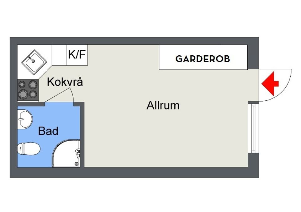 Bostadsrätt, Prästhagsvägen 11, 3tr, Kungsängen - Centrum, Upplands-Bro