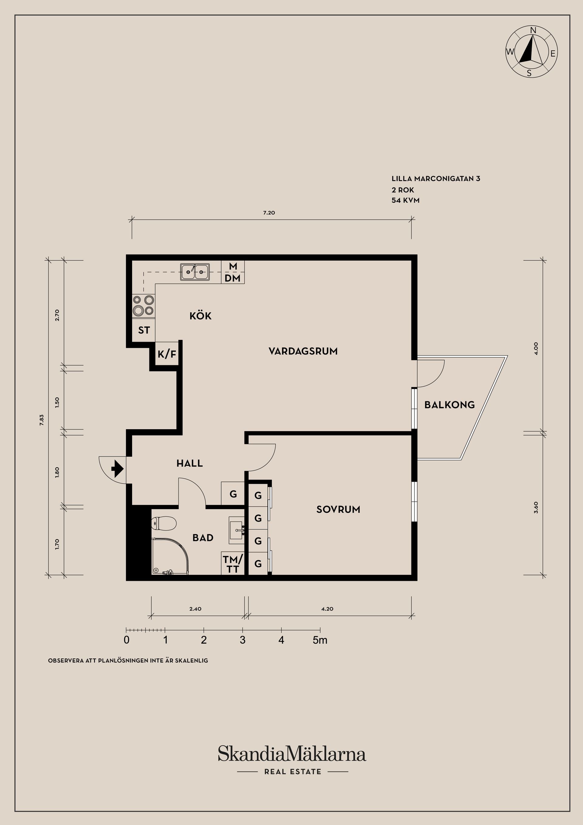 Bostadsrätt, Lilla Marconigatan 3, Göteborg