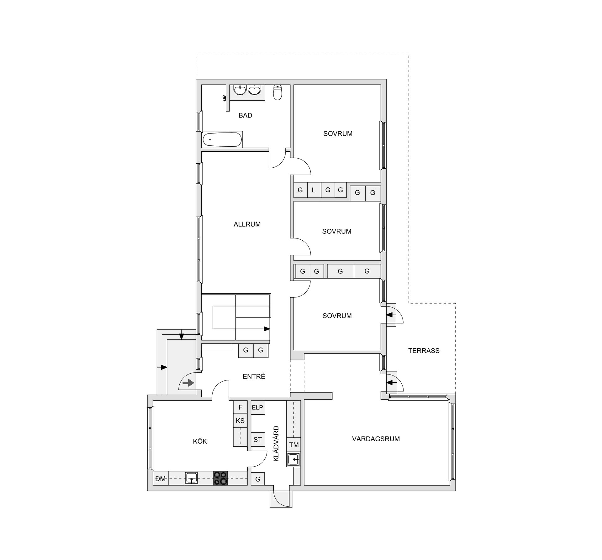 Villa, Anton Nils väg 1, Blentarp, Sjöbo