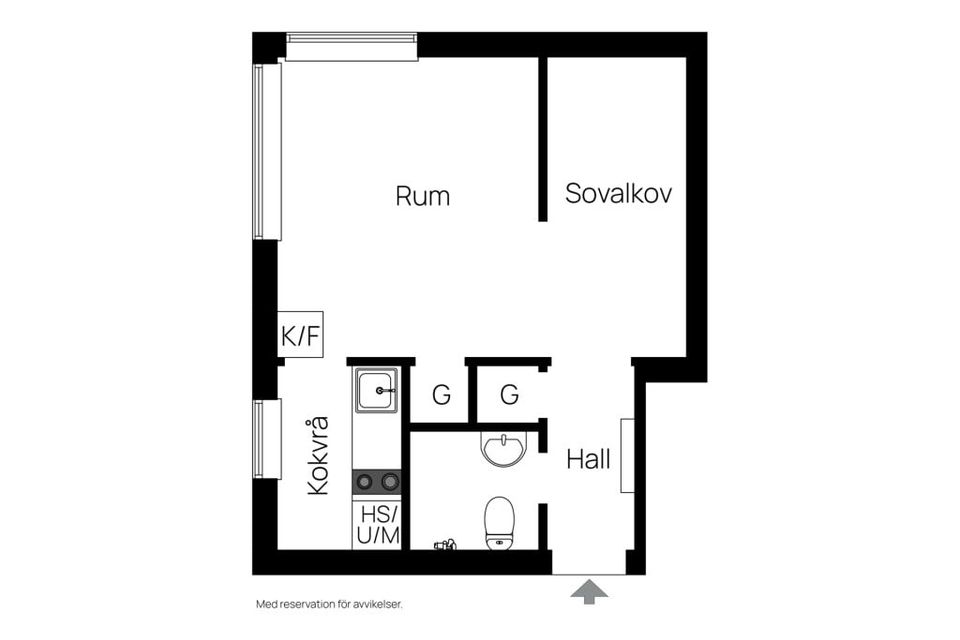 Bostadsrätt, Lamellgatan 2B, Centrum/Östermalm, Borlänge