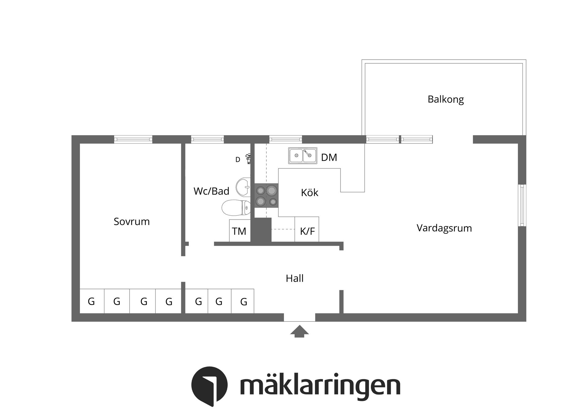 Bostadsrätt, Trolle-Bondes gata 3, 2 tr, Vällingby Nälsta, Stockholm