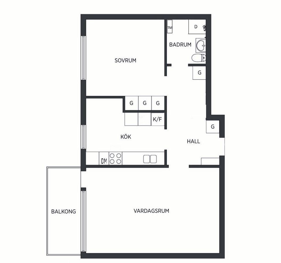 Bostadsrätt, Majorsgatan 15B, Forssa, Borlänge