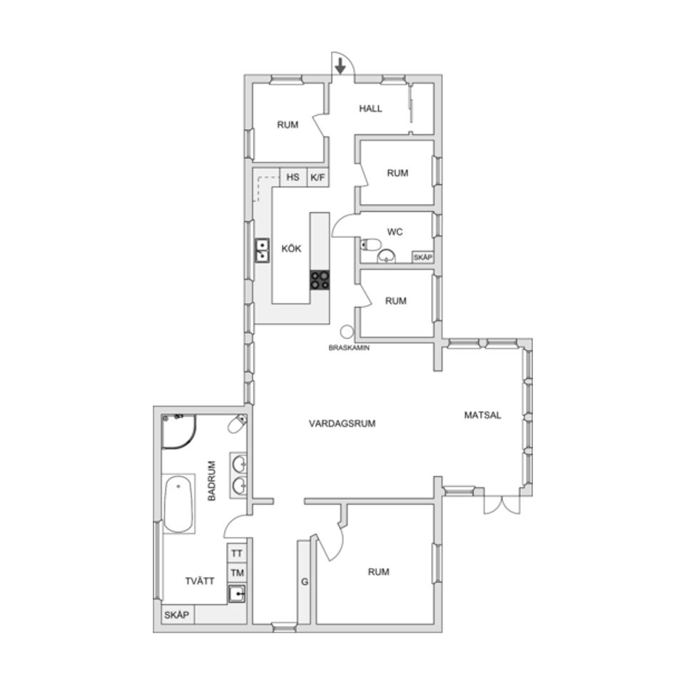 Villa, Södra Kopparmoravägen 26, Södra Kopparmora, Värmdö