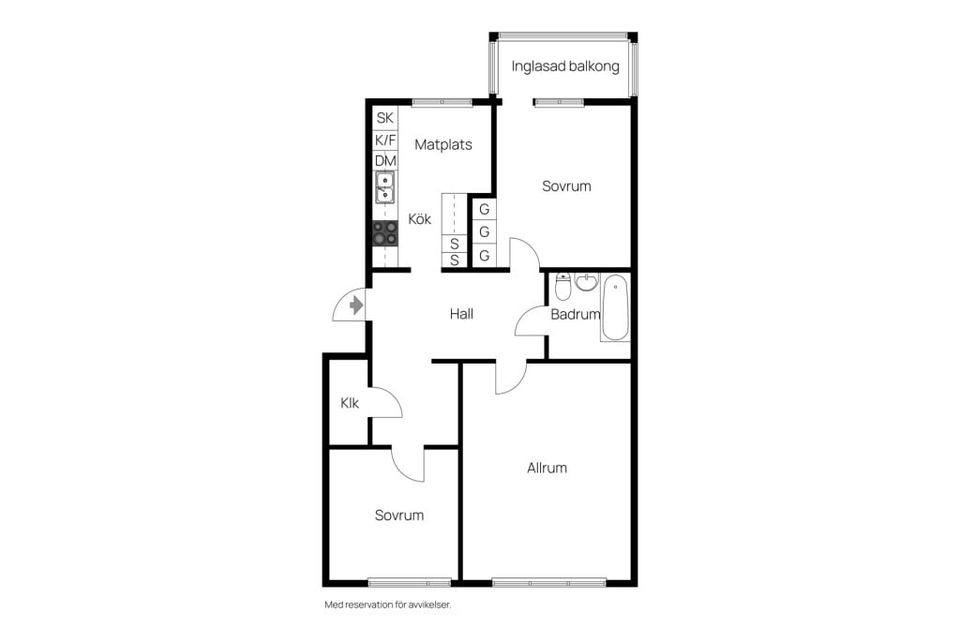 Bostadsrätt, Backgatan 52 B, Simrishamn
