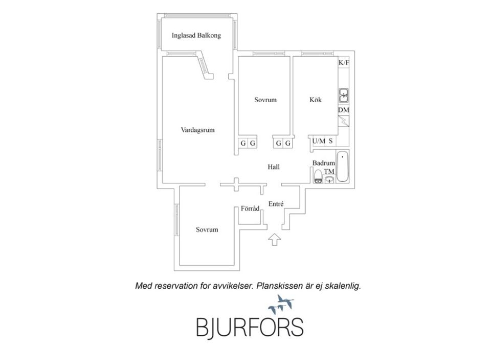 Bostadsrätt, Ripstigen 6, Bergshamra, Solna