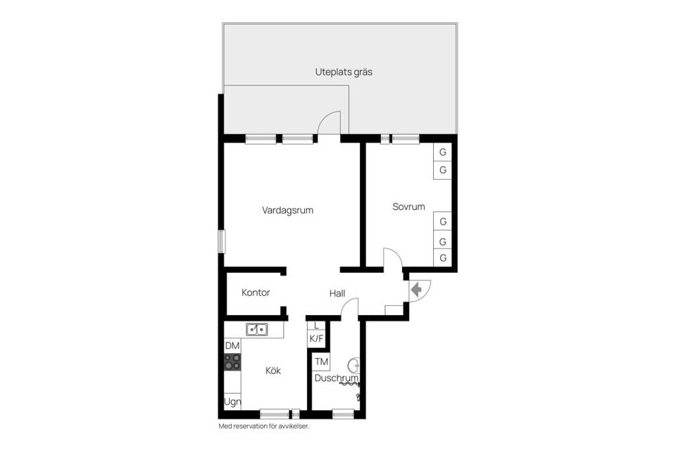 Bostadsrätt, Grindvägen 2R, Centralt - Grind, Norrtälje