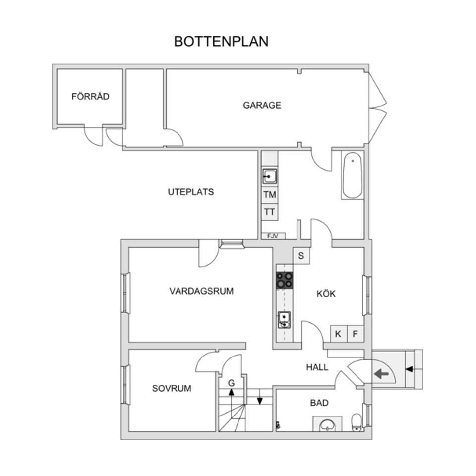 Villa, Fågelgatan 10, Sjöbo Centrum, Sjöbo