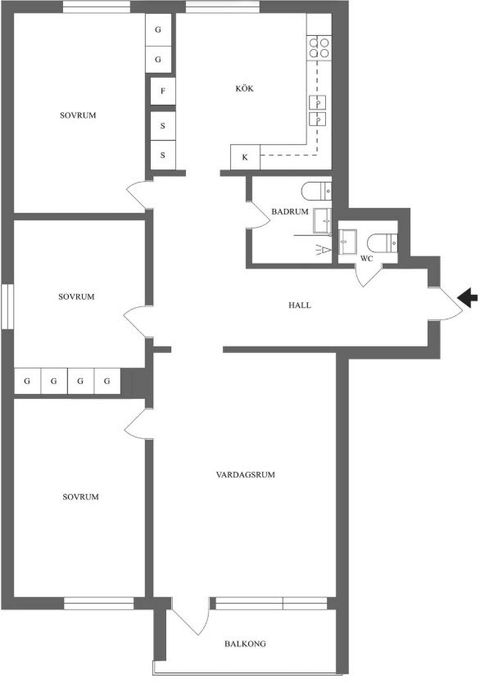 Bostadsrätt, Södra Storängsvägen 62B, Hårstorp, Finspång