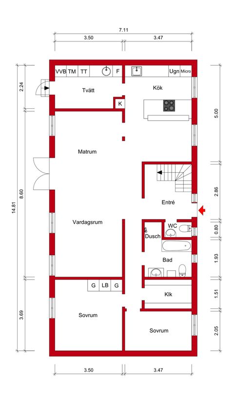 Villa, Opalvägen 44, Hyllinge, Åstorp