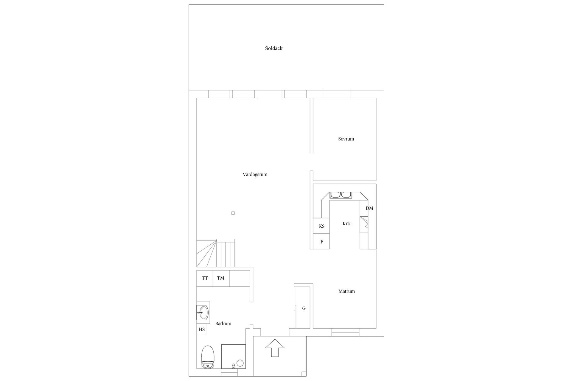 Bostadsrätt, Vingavägen 3J, Hovshaga, Växjö