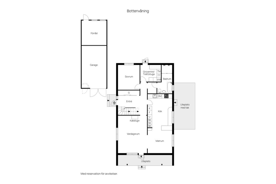 Villa, Djupsjövägen 3, Fårbo, Oskarshamn