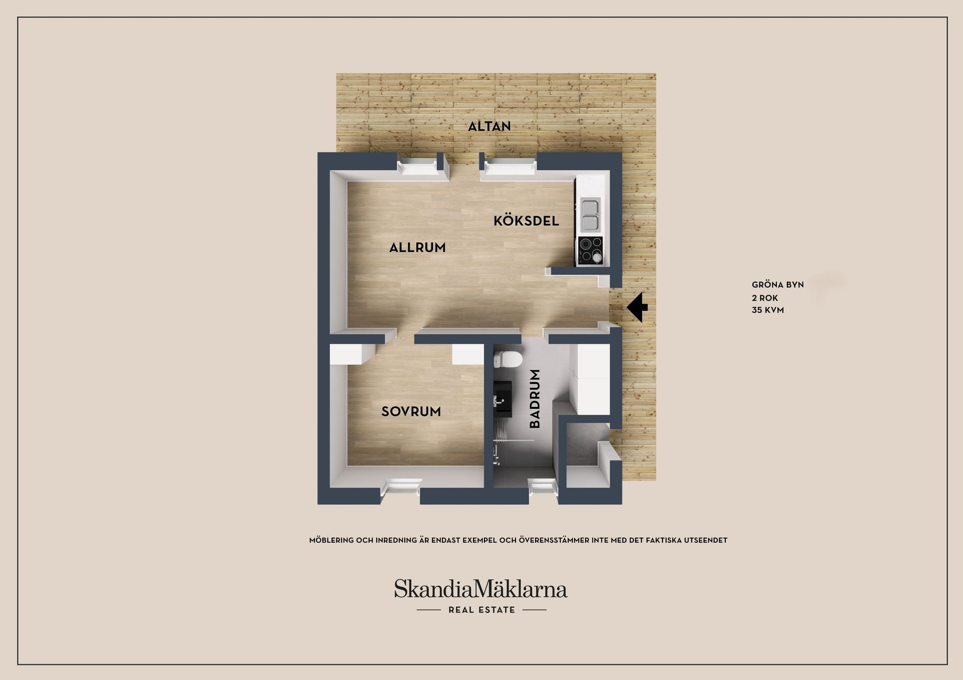 Bostadsrätt, Lindvallen Gröna byn 521A, Lindvallen, Malung-Sälen