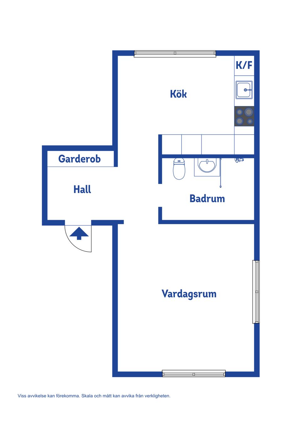 Bostadsrätt, Föreningsgatan 40A, Centrum, Sjöbo