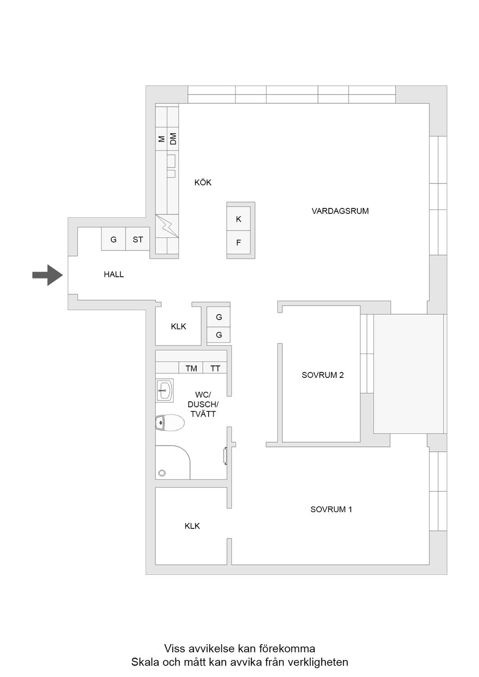 Bostadsrätt, Sveagatan 3, Centralt - Strömmen, Norrköping
