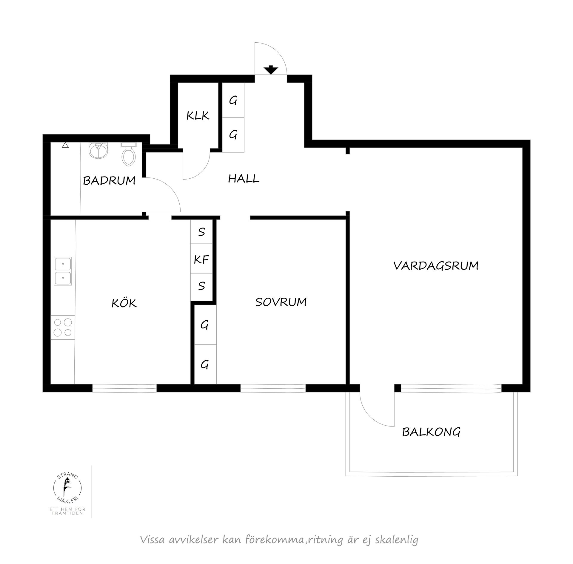 Bostadsrätt, Centralgatan 10B, Centrala Nynäshamn, Nynäshamn