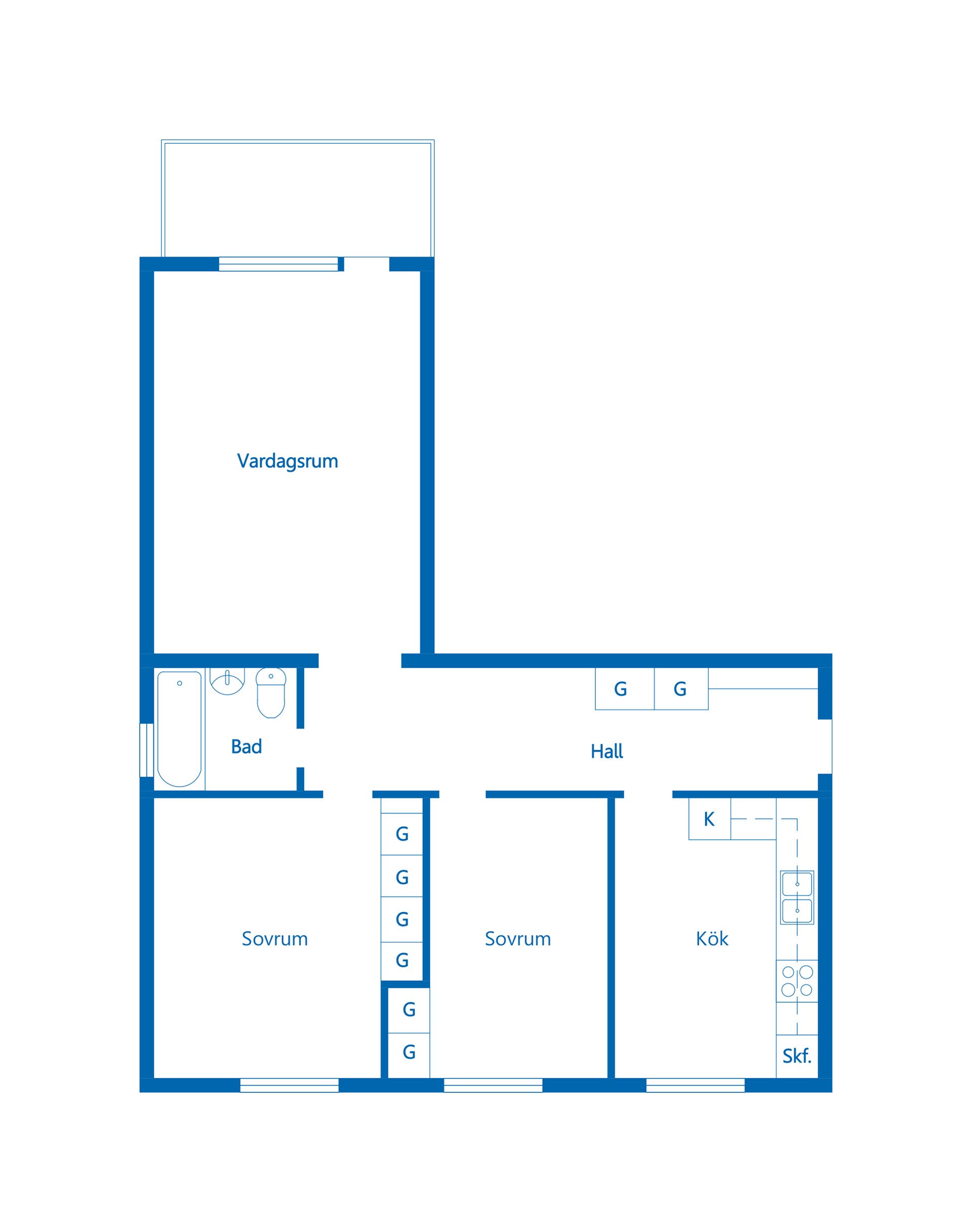 Bostadsrätt, Almvägen  8A, Häverödal, Norrtälje