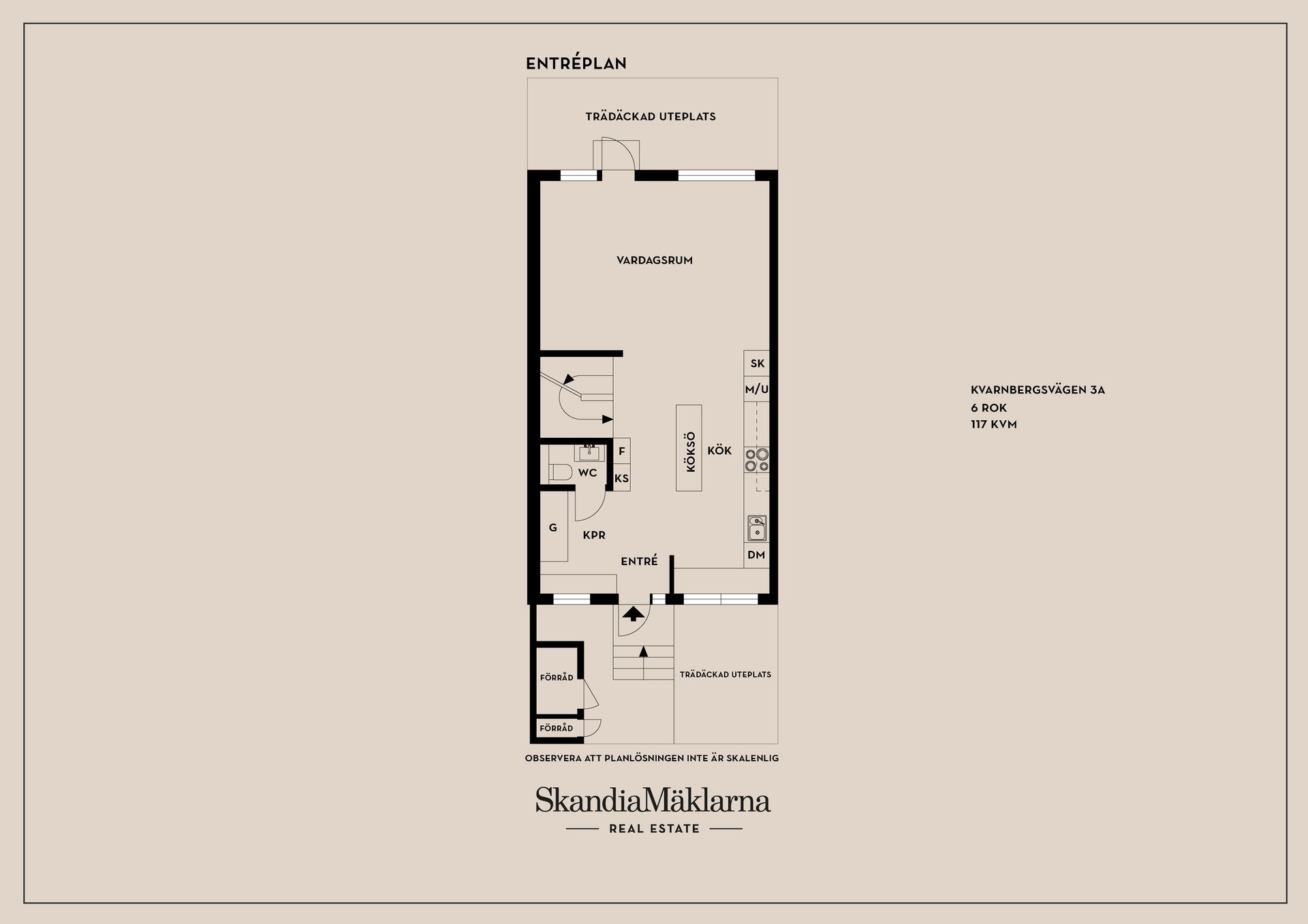 Radhus, Kvarnbergsvägen 3A, Huddinge