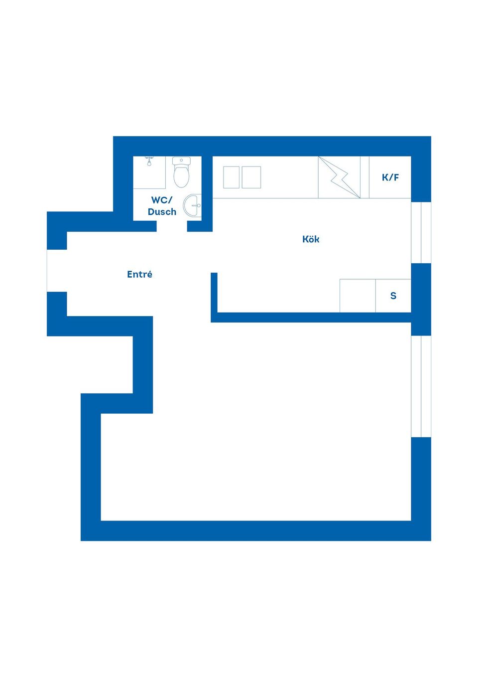 Bostadsrätt, Arklimästaregatan 25B, Trossö, Karlskrona