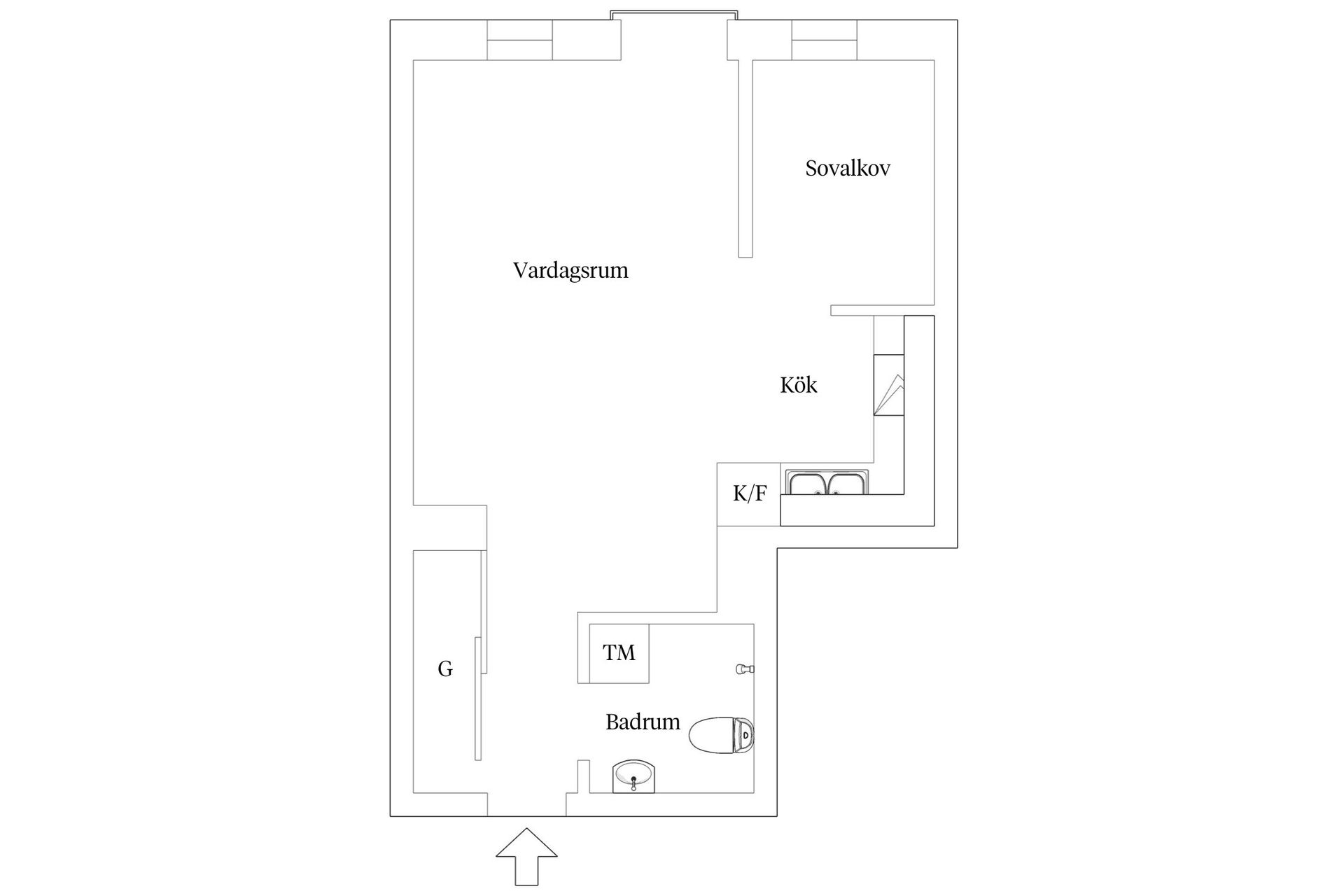 Bostadsrätt, Västra Esplanaden 36, Centrum, Växjö