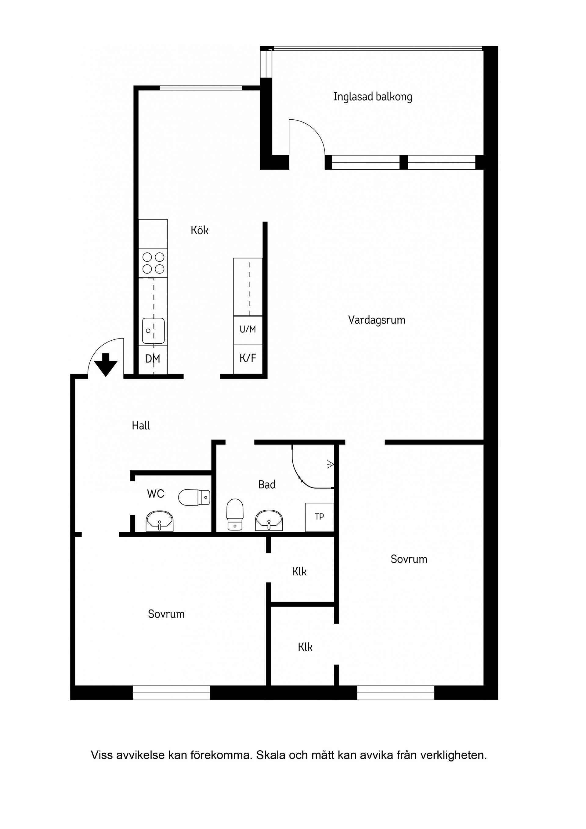 Bostadsrätt, Kung Karls Väg 7D, Kungahusen, Trelleborg