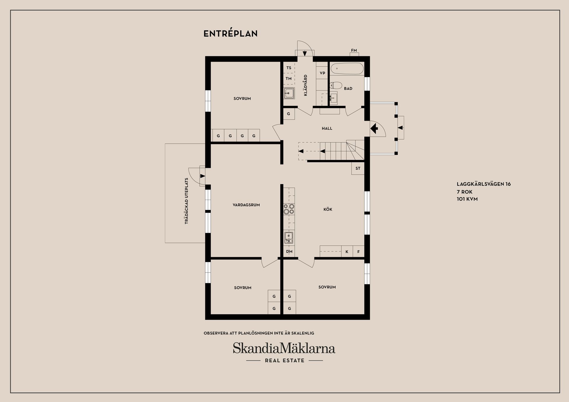 Villa, Laggkärlsvägen 16, Flemingsberg, Huddinge