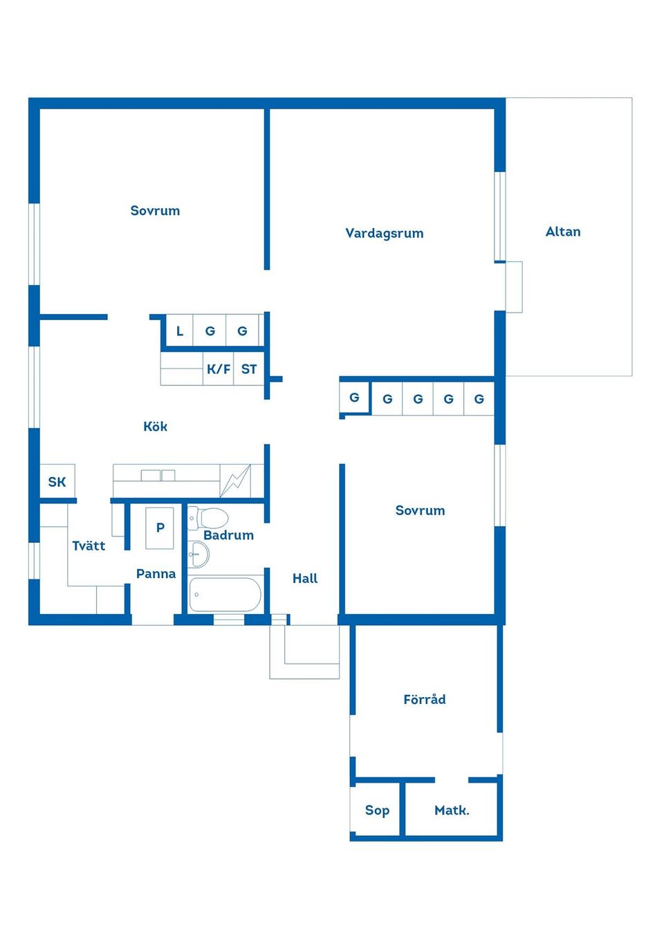 Villa, Lövåsvägen 3, Korsnäs, Falun