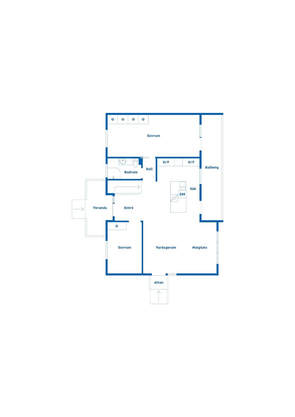 Villa, Häggtäppsvägen 12, Härad, Strängnäs